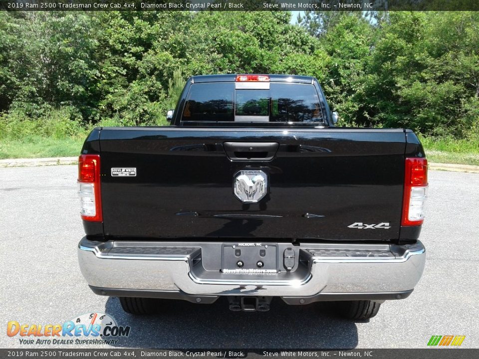 2019 Ram 2500 Tradesman Crew Cab 4x4 Diamond Black Crystal Pearl / Black Photo #7