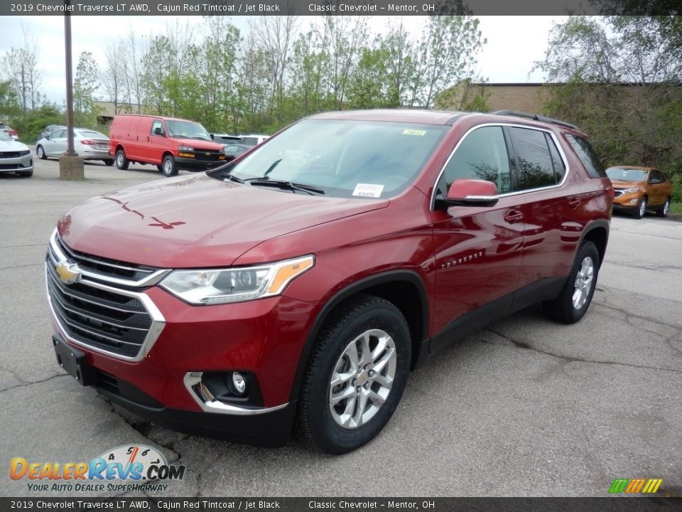 2019 Chevrolet Traverse LT AWD Cajun Red Tintcoat / Jet Black Photo #1