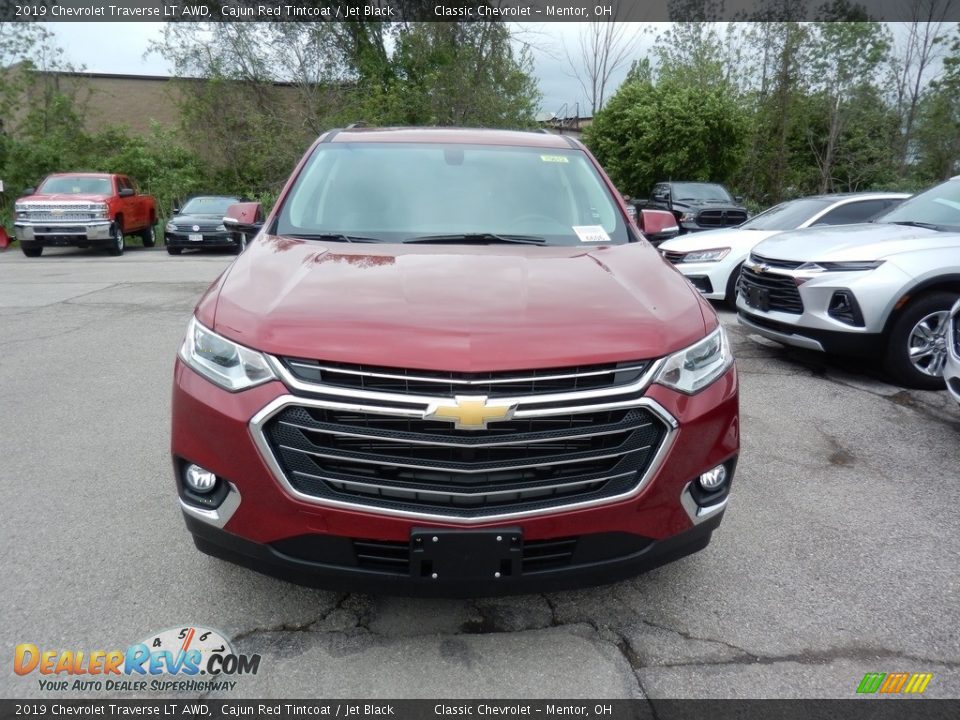 2019 Chevrolet Traverse LT AWD Cajun Red Tintcoat / Jet Black Photo #2