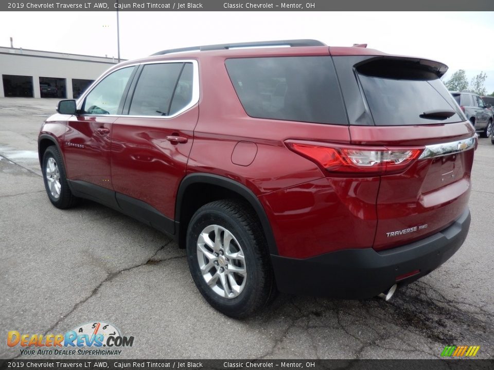 2019 Chevrolet Traverse LT AWD Cajun Red Tintcoat / Jet Black Photo #5