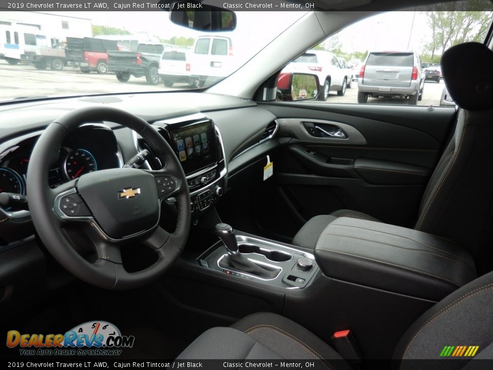 2019 Chevrolet Traverse LT AWD Cajun Red Tintcoat / Jet Black Photo #6
