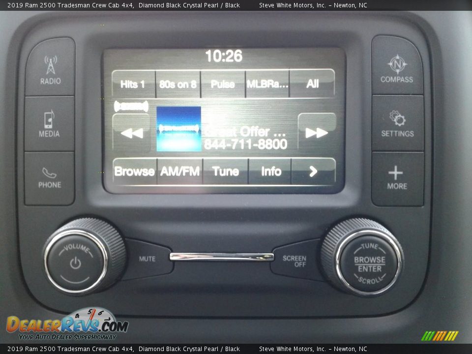 Controls of 2019 Ram 2500 Tradesman Crew Cab 4x4 Photo #20