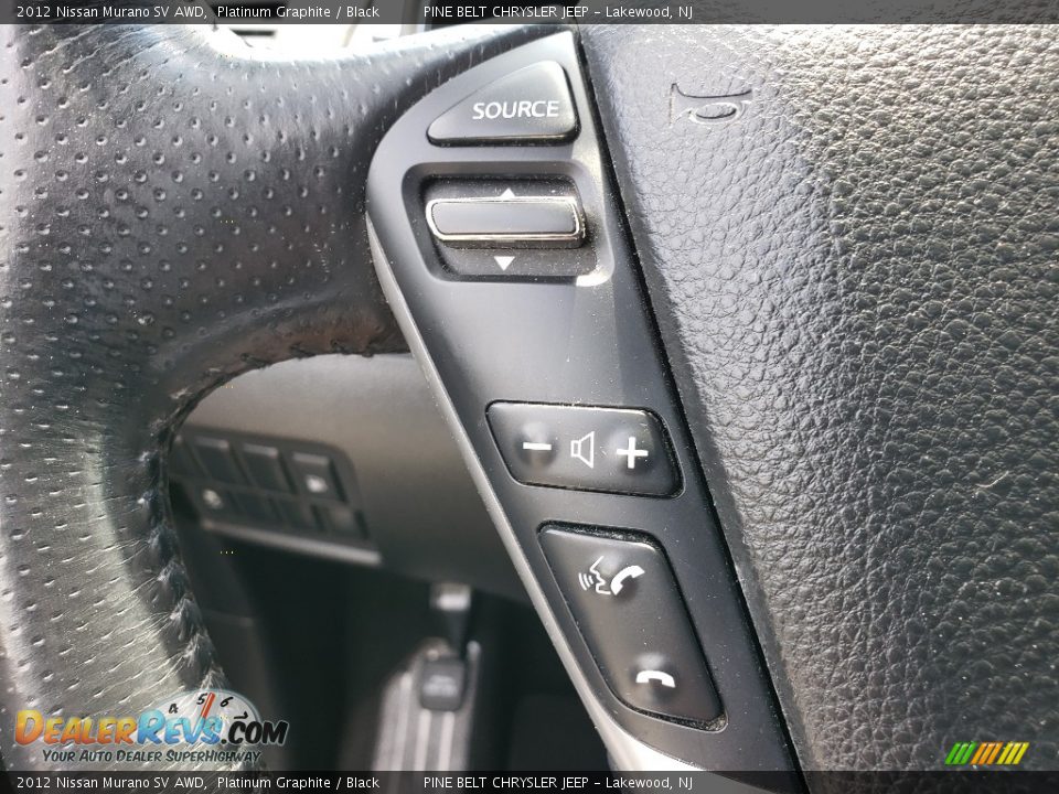 2012 Nissan Murano SV AWD Platinum Graphite / Black Photo #18