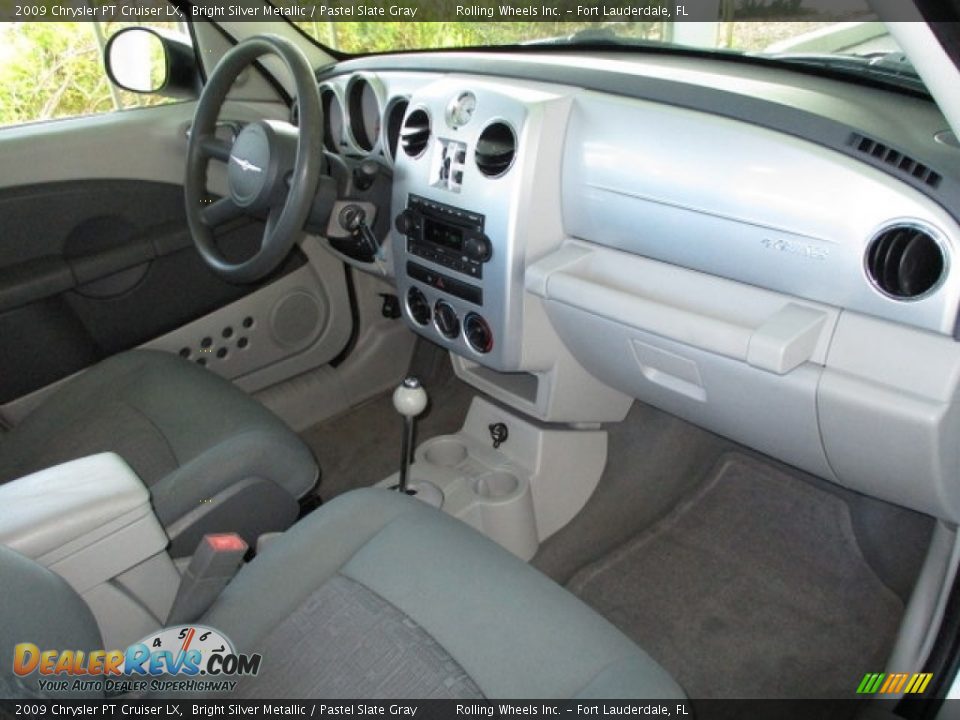 2009 Chrysler PT Cruiser LX Bright Silver Metallic / Pastel Slate Gray Photo #8