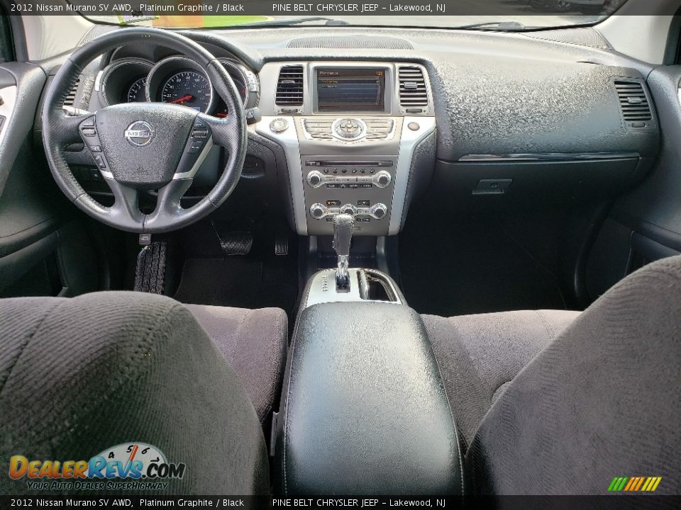 2012 Nissan Murano SV AWD Platinum Graphite / Black Photo #24