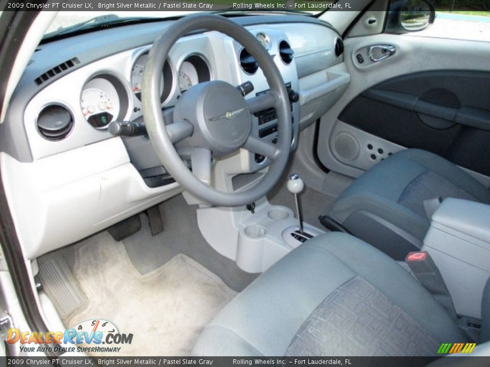 2009 Chrysler PT Cruiser LX Bright Silver Metallic / Pastel Slate Gray Photo #34