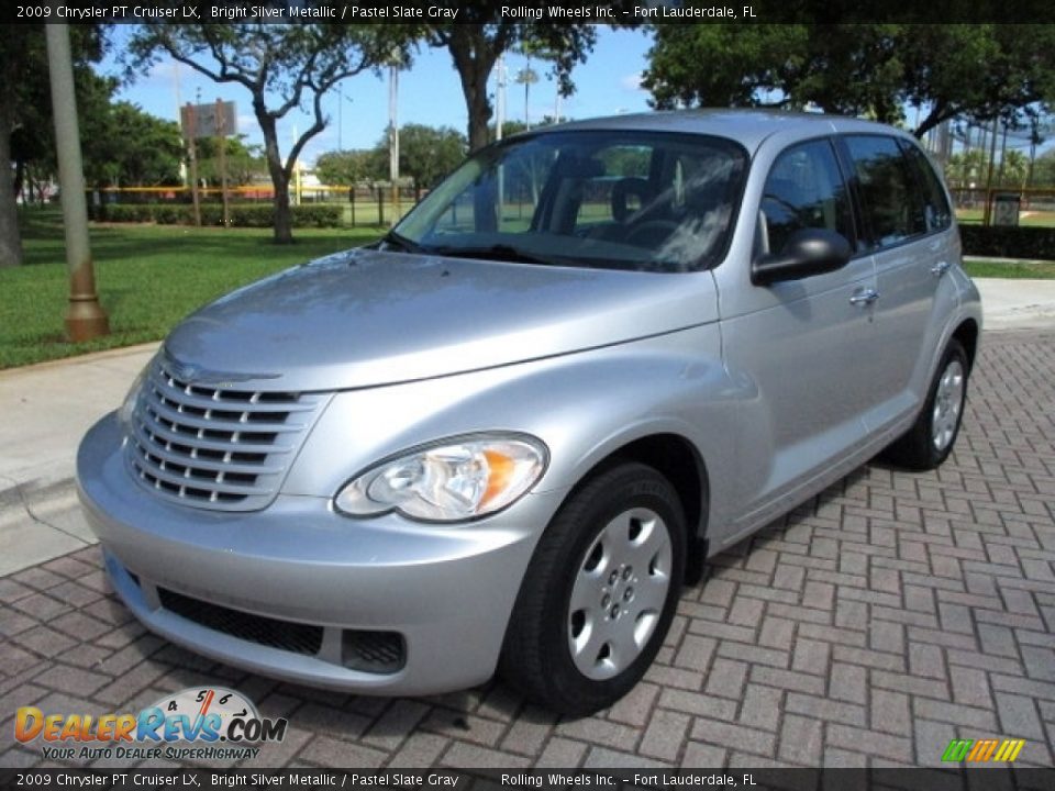 2009 Chrysler PT Cruiser LX Bright Silver Metallic / Pastel Slate Gray Photo #35