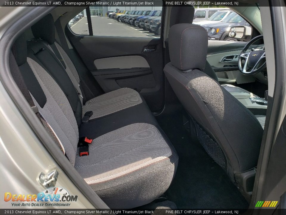2013 Chevrolet Equinox LT AWD Champagne Silver Metallic / Light Titanium/Jet Black Photo #12