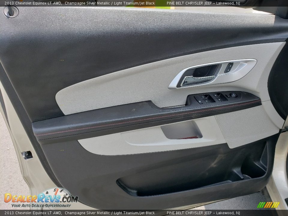 2013 Chevrolet Equinox LT AWD Champagne Silver Metallic / Light Titanium/Jet Black Photo #14