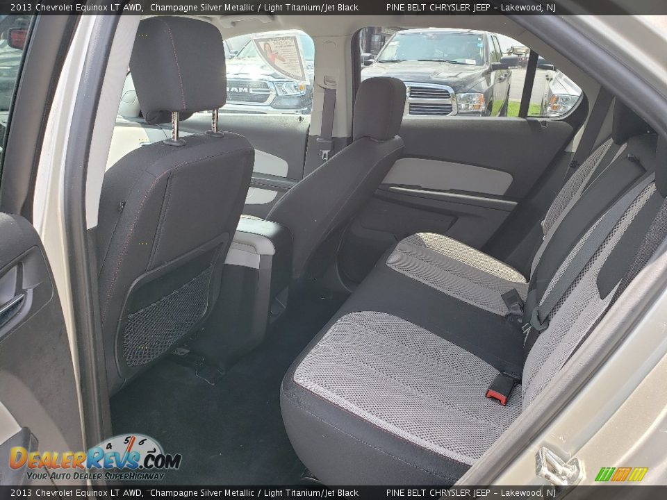 2013 Chevrolet Equinox LT AWD Champagne Silver Metallic / Light Titanium/Jet Black Photo #16