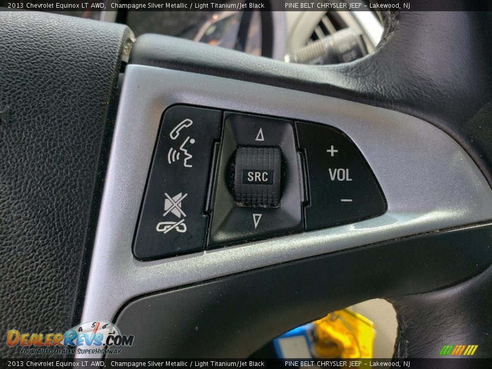 2013 Chevrolet Equinox LT AWD Champagne Silver Metallic / Light Titanium/Jet Black Photo #17