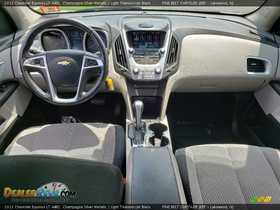 2013 Chevrolet Equinox LT AWD Champagne Silver Metallic / Light Titanium/Jet Black Photo #23