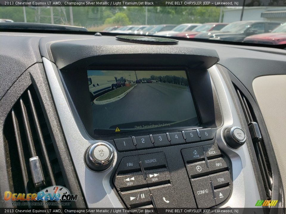 2013 Chevrolet Equinox LT AWD Champagne Silver Metallic / Light Titanium/Jet Black Photo #24