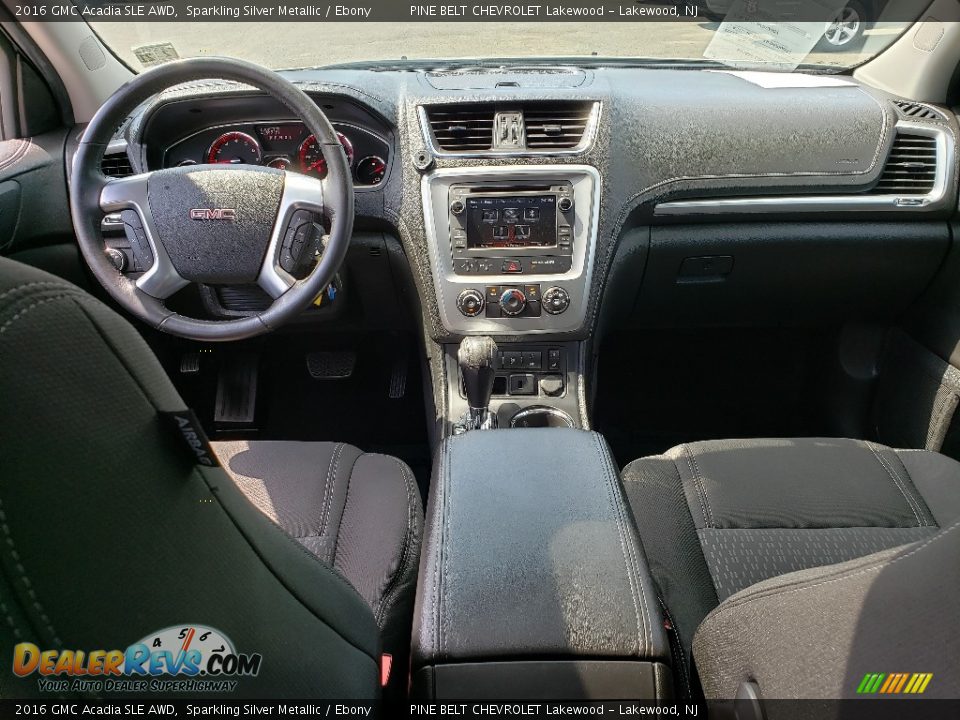 2016 GMC Acadia SLE AWD Sparkling Silver Metallic / Ebony Photo #23