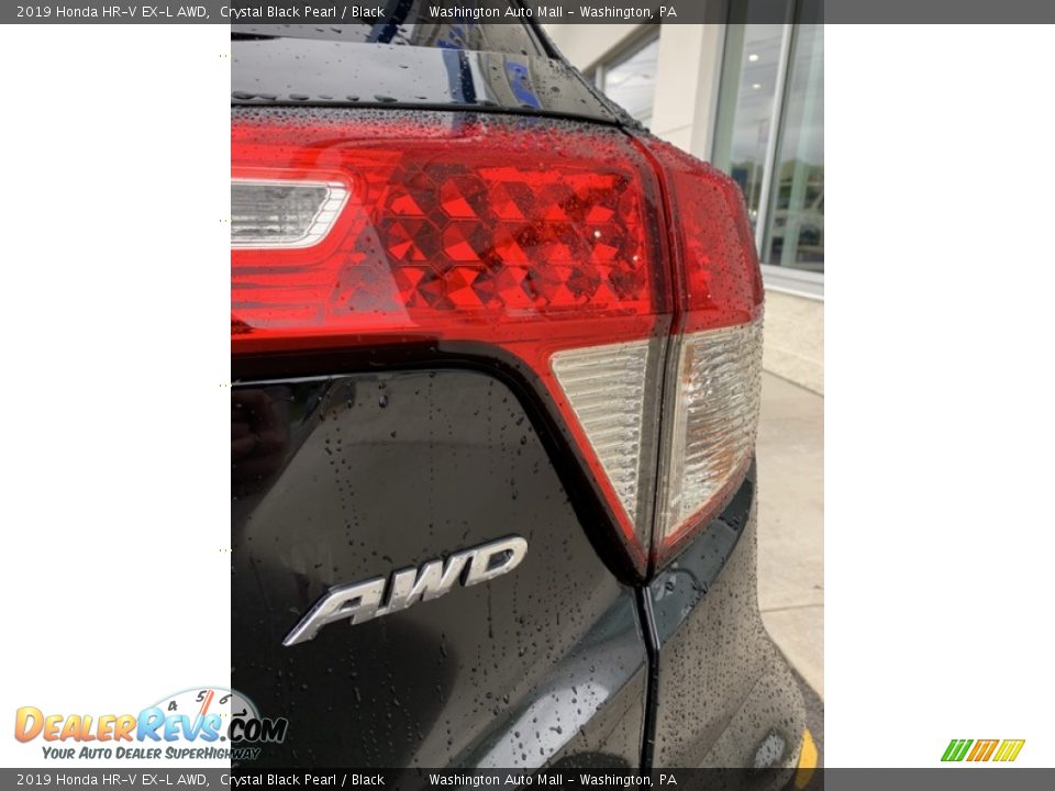 2019 Honda HR-V EX-L AWD Crystal Black Pearl / Black Photo #22