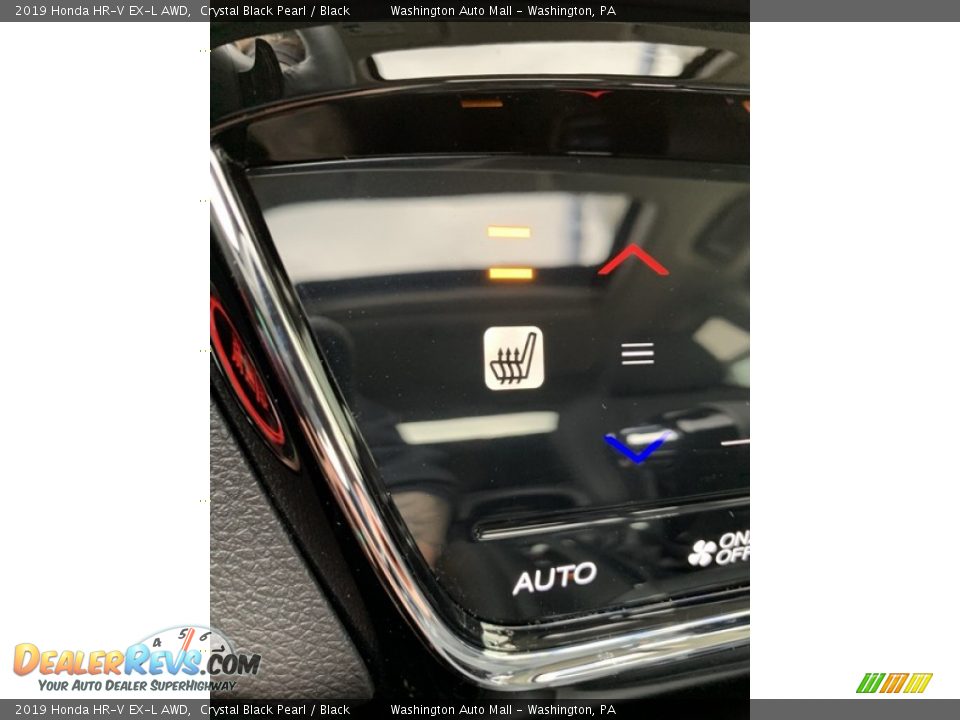 2019 Honda HR-V EX-L AWD Crystal Black Pearl / Black Photo #35