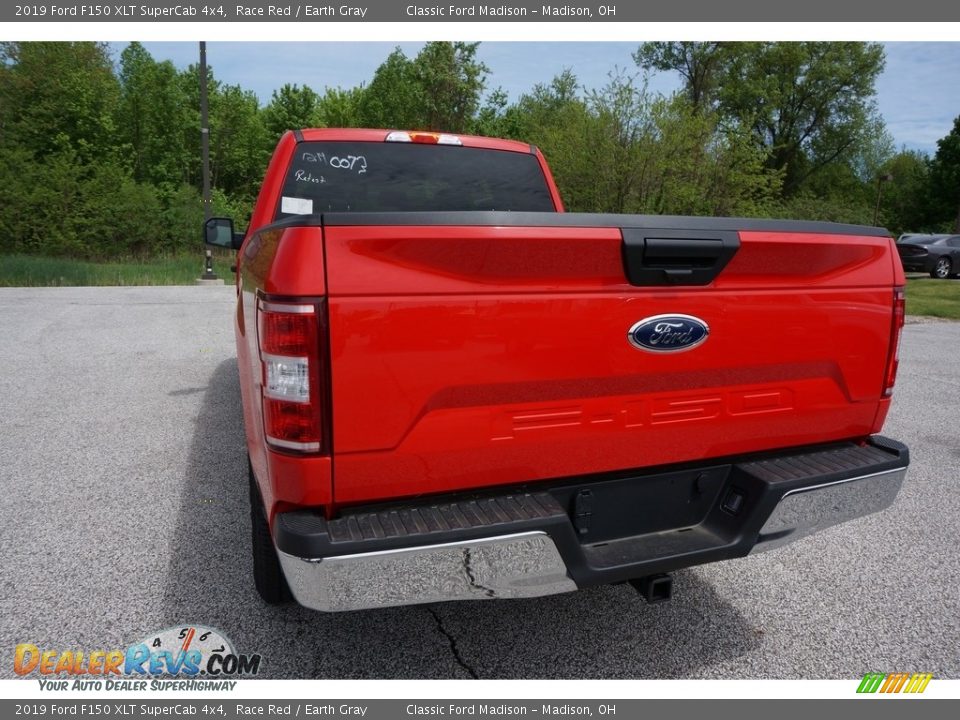 2019 Ford F150 XLT SuperCab 4x4 Race Red / Earth Gray Photo #3