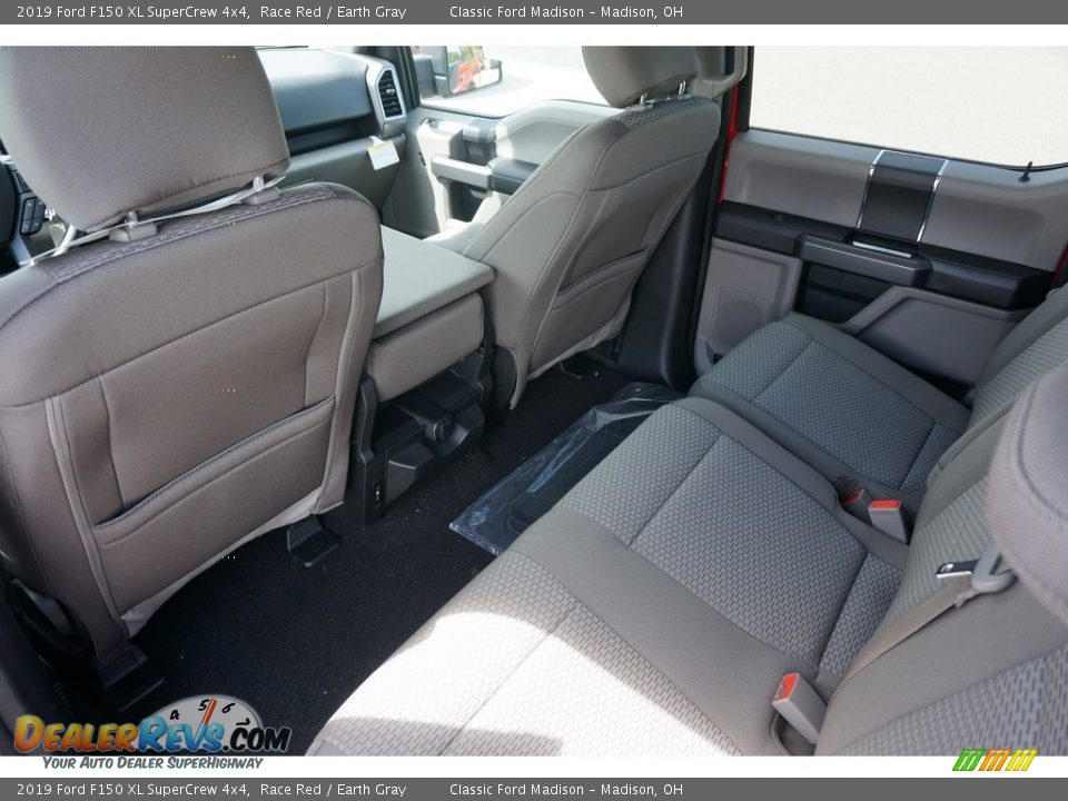 2019 Ford F150 XL SuperCrew 4x4 Race Red / Earth Gray Photo #5