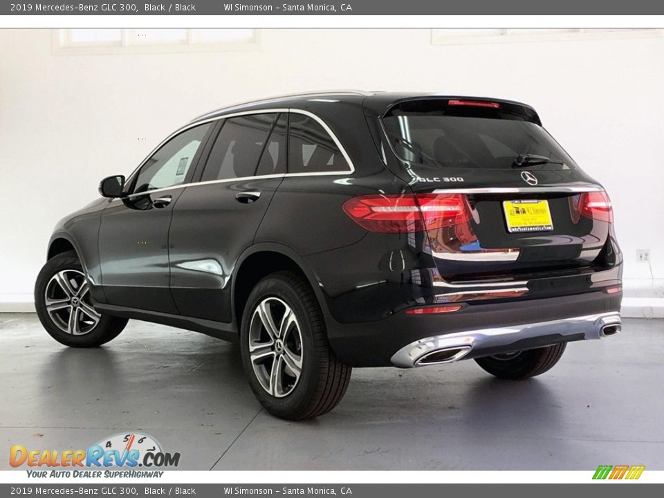 2019 Mercedes-Benz GLC 300 Black / Black Photo #2