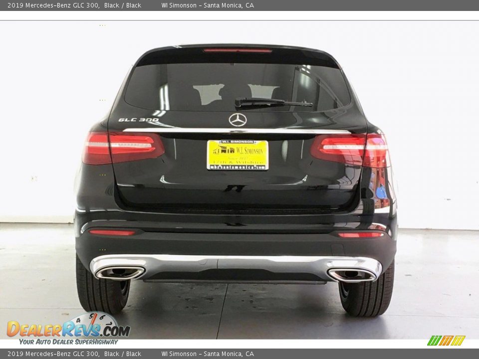 2019 Mercedes-Benz GLC 300 Black / Black Photo #3