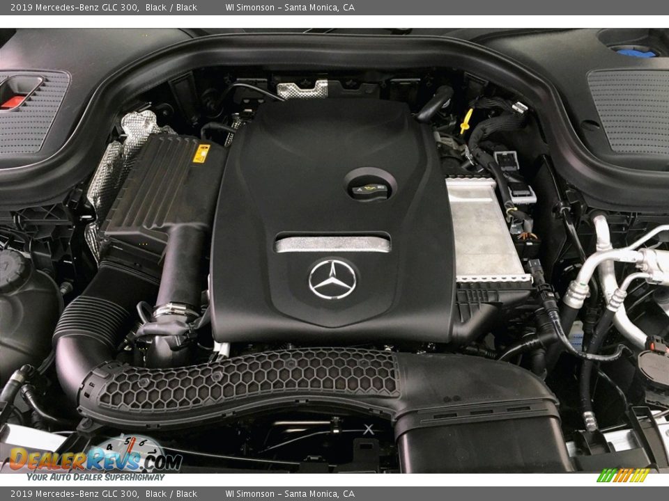 2019 Mercedes-Benz GLC 300 Black / Black Photo #8
