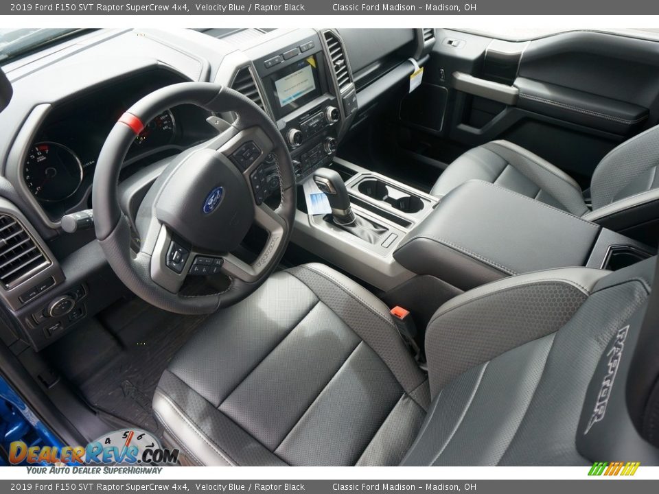 2019 Ford F150 SVT Raptor SuperCrew 4x4 Velocity Blue / Raptor Black Photo #4