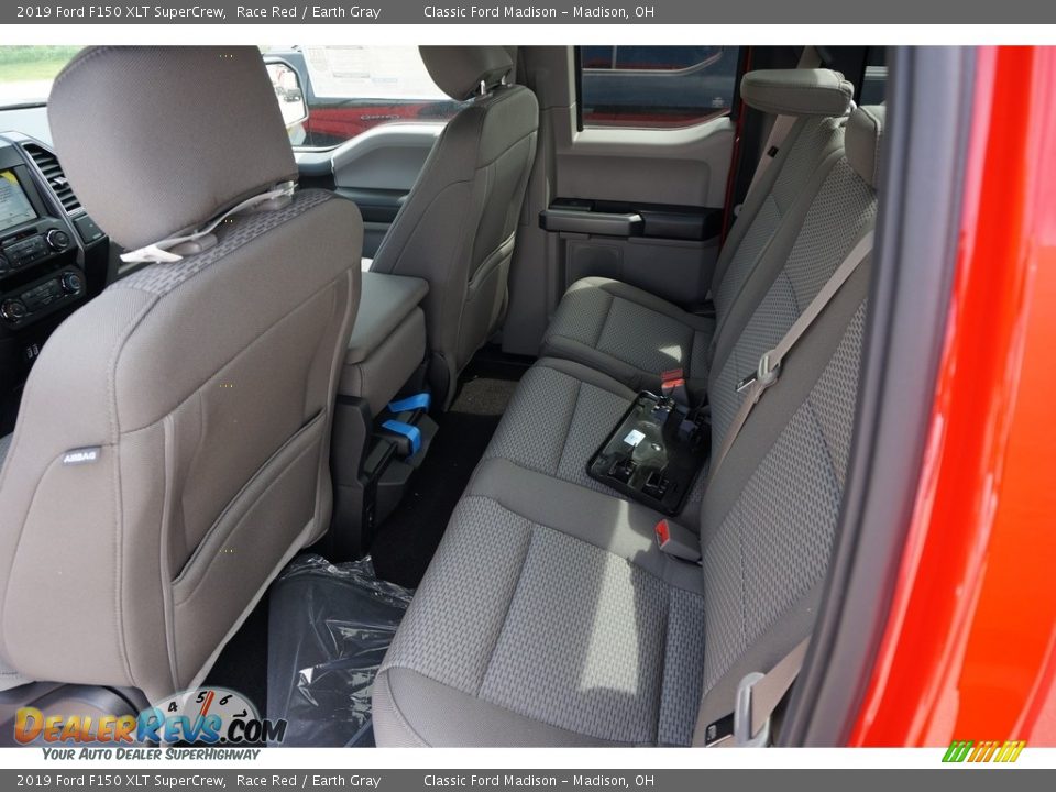 Rear Seat of 2019 Ford F150 XLT SuperCrew Photo #5