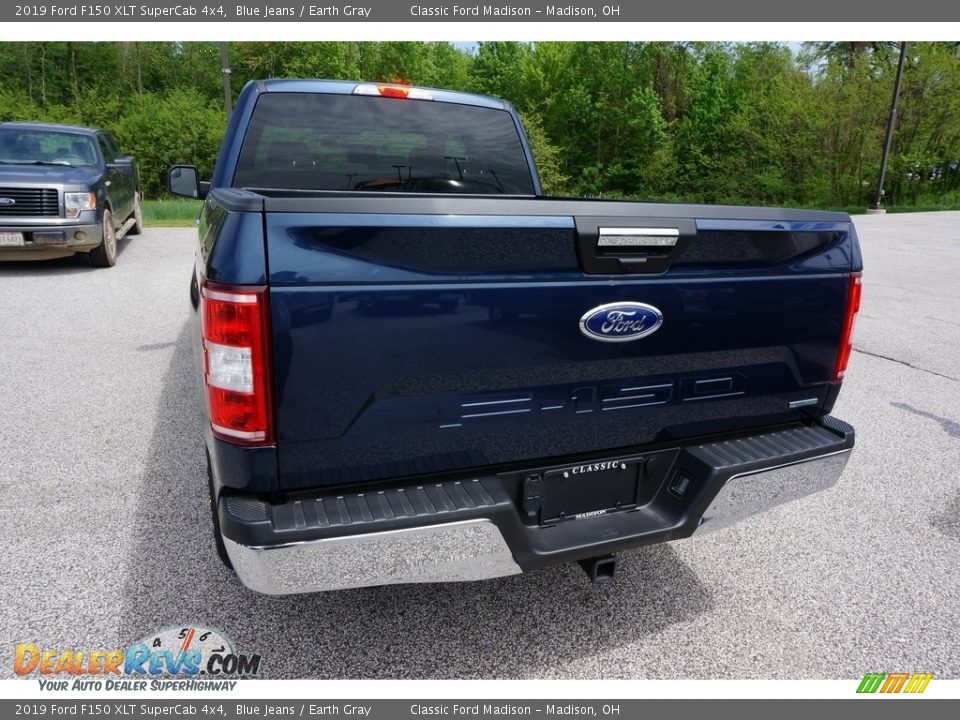 2019 Ford F150 XLT SuperCab 4x4 Blue Jeans / Earth Gray Photo #3