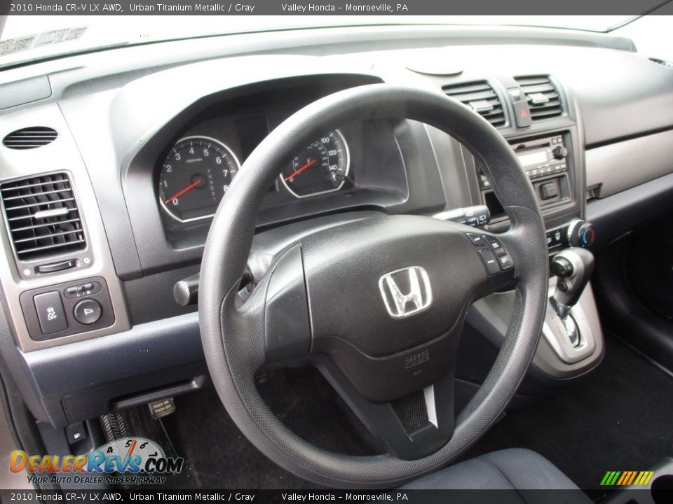 2010 Honda CR-V LX AWD Urban Titanium Metallic / Gray Photo #14