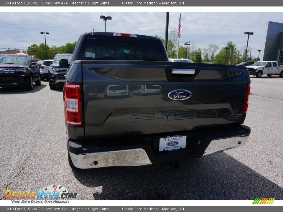 2019 Ford F150 XLT SuperCrew 4x4 Magnetic / Light Camel Photo #3