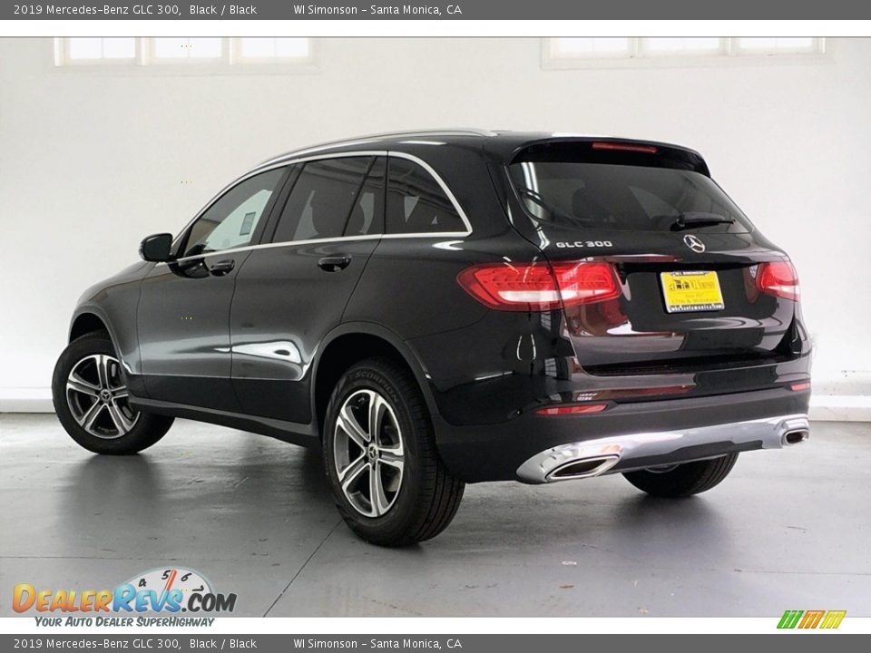 2019 Mercedes-Benz GLC 300 Black / Black Photo #2