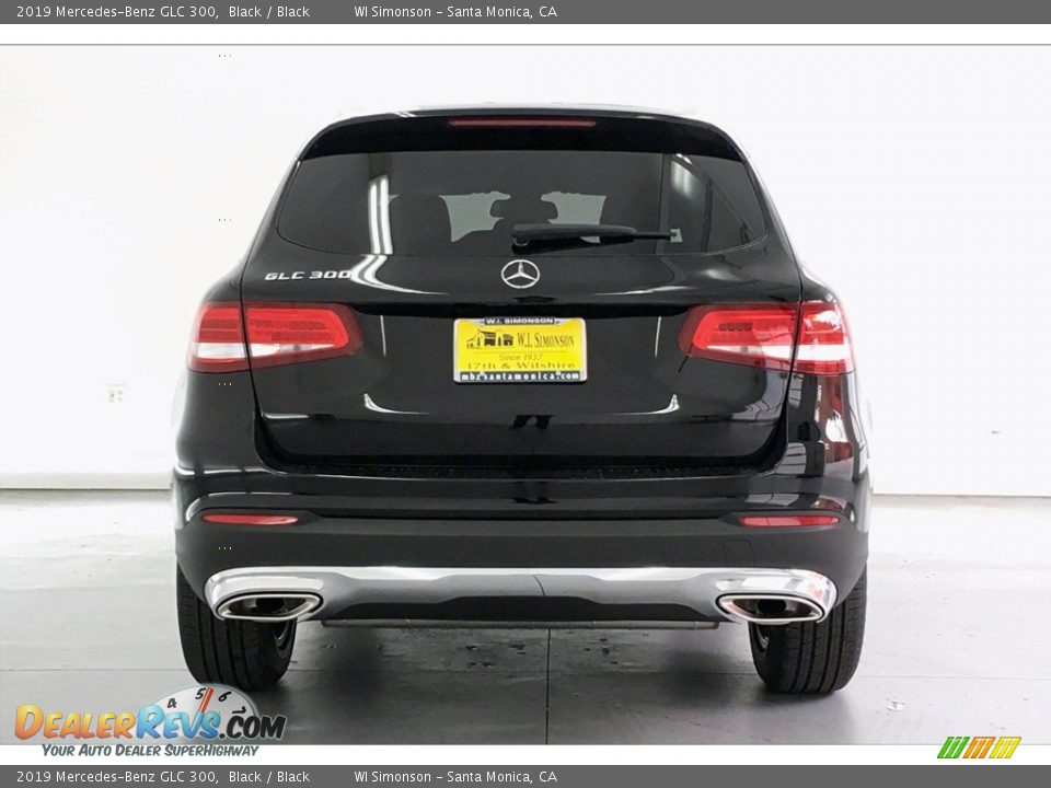 2019 Mercedes-Benz GLC 300 Black / Black Photo #3