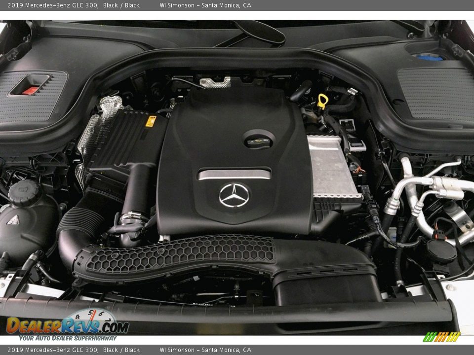 2019 Mercedes-Benz GLC 300 Black / Black Photo #8
