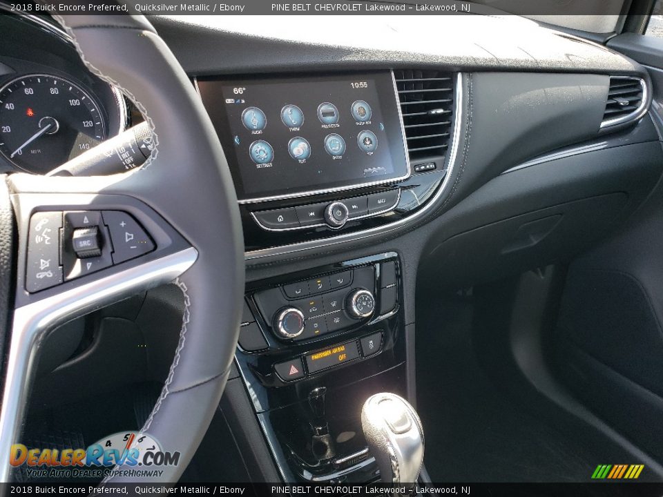 2018 Buick Encore Preferred Quicksilver Metallic / Ebony Photo #4