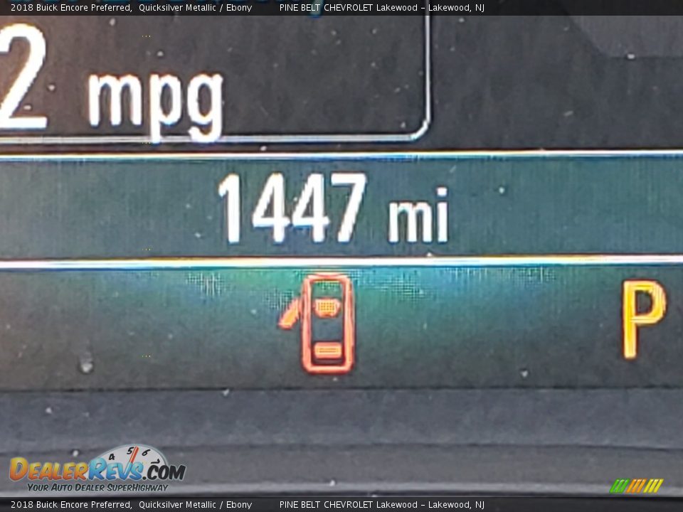 2018 Buick Encore Preferred Quicksilver Metallic / Ebony Photo #5