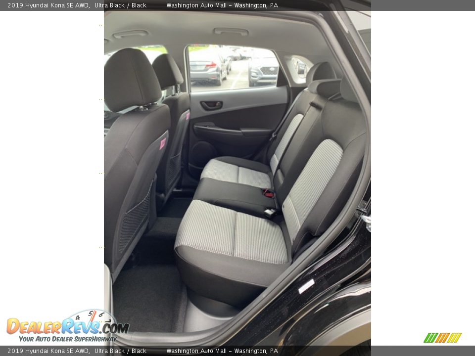Rear Seat of 2019 Hyundai Kona SE AWD Photo #20