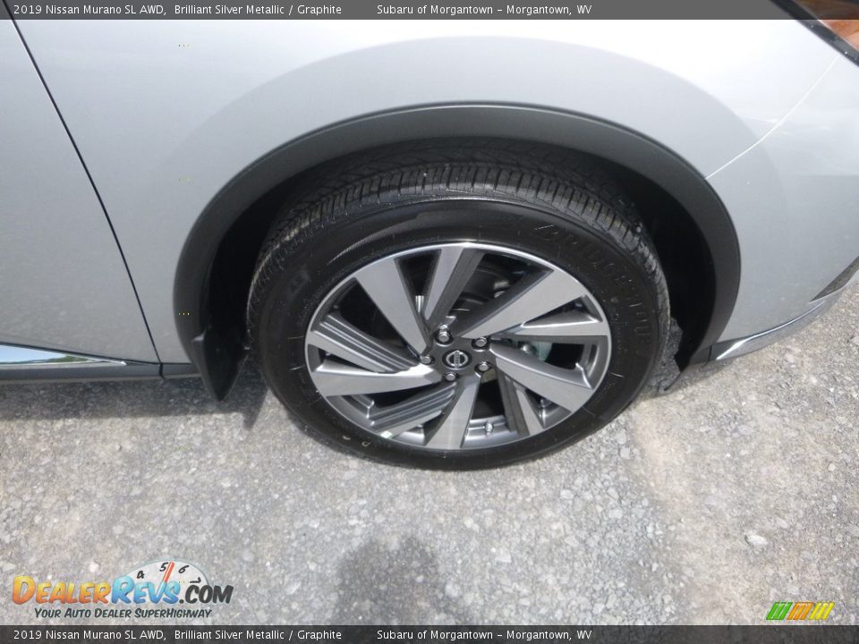 2019 Nissan Murano SL AWD Brilliant Silver Metallic / Graphite Photo #2