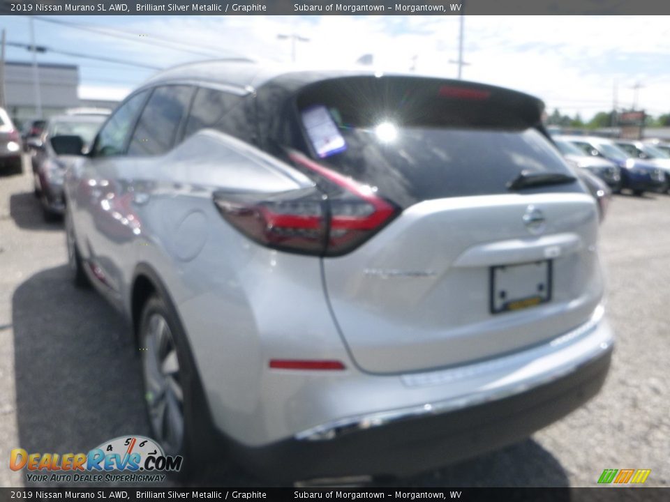 2019 Nissan Murano SL AWD Brilliant Silver Metallic / Graphite Photo #6