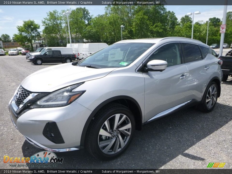 Brilliant Silver Metallic 2019 Nissan Murano SL AWD Photo #8