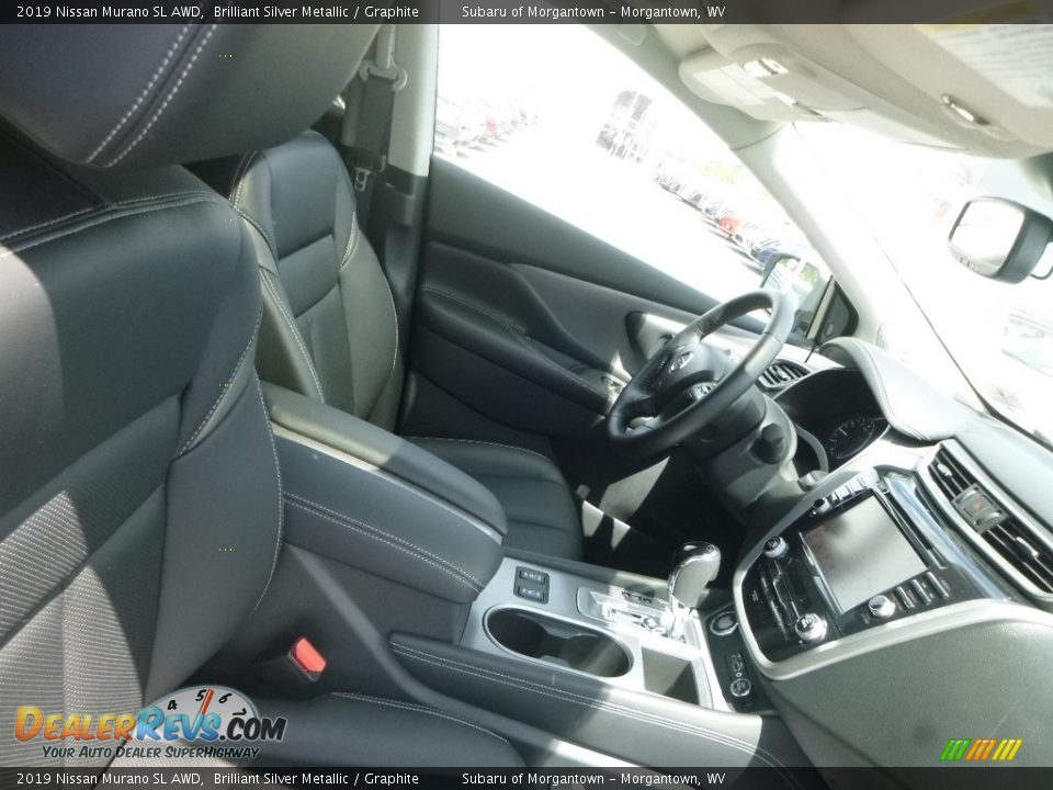 Front Seat of 2019 Nissan Murano SL AWD Photo #10