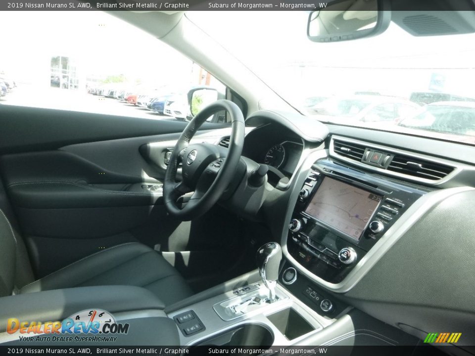 2019 Nissan Murano SL AWD Brilliant Silver Metallic / Graphite Photo #11