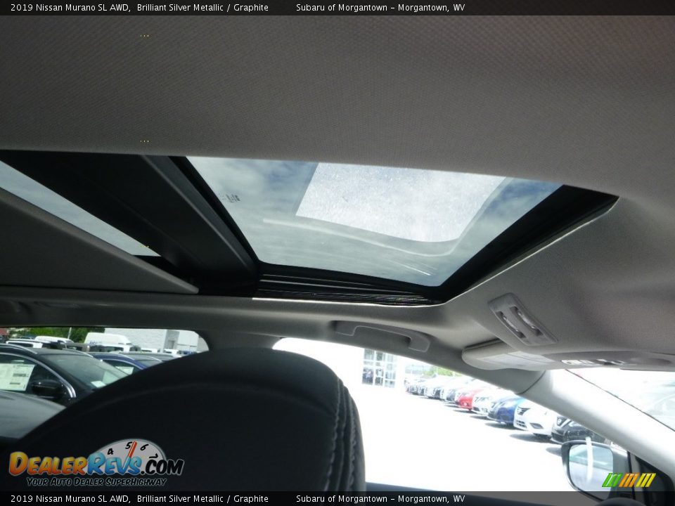 2019 Nissan Murano SL AWD Brilliant Silver Metallic / Graphite Photo #12