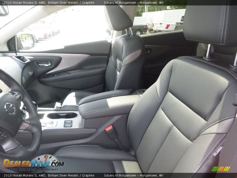 Front Seat of 2019 Nissan Murano SL AWD Photo #14