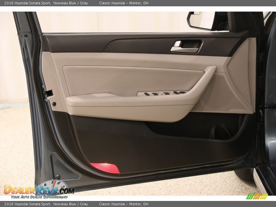 2016 Hyundai Sonata Sport Nouveau Blue / Gray Photo #4