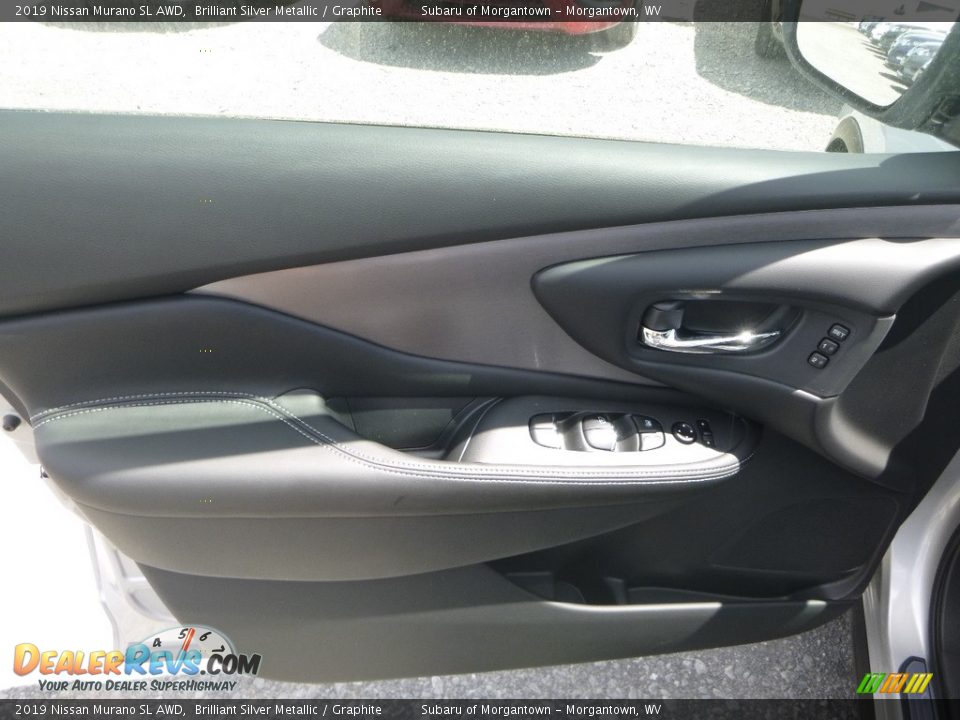 2019 Nissan Murano SL AWD Brilliant Silver Metallic / Graphite Photo #15