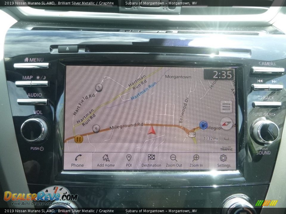 Navigation of 2019 Nissan Murano SL AWD Photo #17