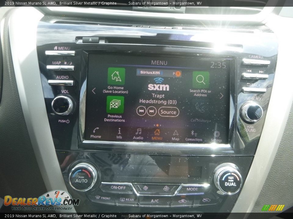 2019 Nissan Murano SL AWD Brilliant Silver Metallic / Graphite Photo #18