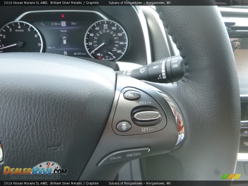 2019 Nissan Murano SL AWD Steering Wheel Photo #20