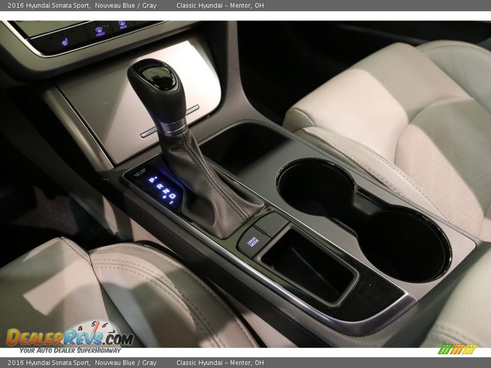 2016 Hyundai Sonata Sport Nouveau Blue / Gray Photo #14