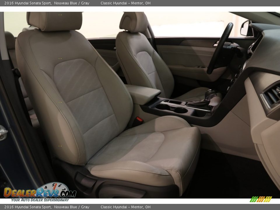 2016 Hyundai Sonata Sport Nouveau Blue / Gray Photo #15